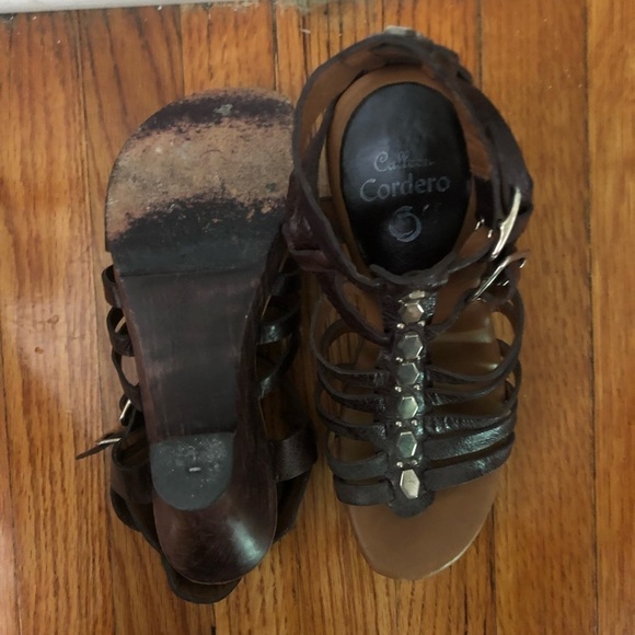 Calleen Cordero designed handmade sandals. - Picture 5 of 6